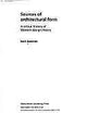 Sources of Architectural Form: A Critical History of Western Design Theory