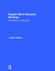 English Blind Stamped (History of Bookbinding and Design Vol 18)