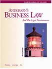 Anderson’s Business Law and The Legal Environment, Comprehensive Volume