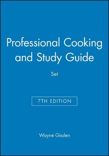 Professional Cooking 7e & Study Guide Set