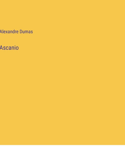 Ascanio (French Edition)