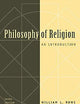 Philosophy of Religion: An Introduction