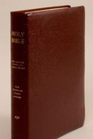 The Old Scofield® Study Bible, KJV, Large Print Edition (Burgundy Genuine Leather)