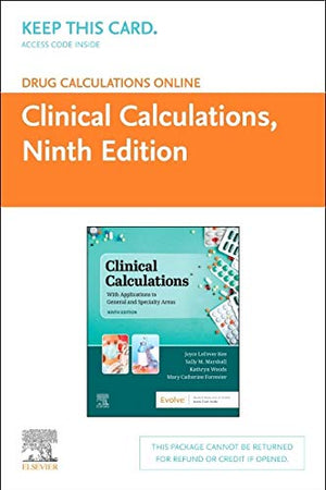Drug Calculations Online for Kee/Marshall: Clinical Calculations (Access Card)