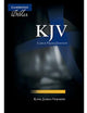 King James Version Large Print Text Bible (Black French Morocco Leather)