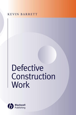 Defective Construction Work: and the Project Team
