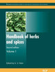 Handbook of Herbs and Spices (Woodhead Publishing Series in Food Science, Technology and Nutrition)