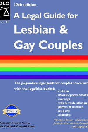A Legal Guide for Lesbian and Gay Couples