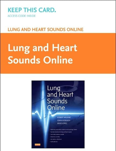 Lung and Heart Sounds Online (Access Code)