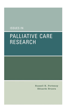 Issues in Palliative Care Research (Medicine)