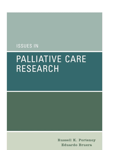 Issues in Palliative Care Research (Medicine)