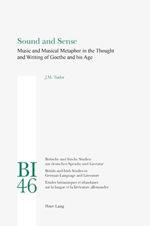 Sound and Sense: Music and Musical Metaphor in the Thought and Writing of Goethe and his Age (Britische und Irische Studien zur deutschen Sprache und ... Studies in German Language and Literature)