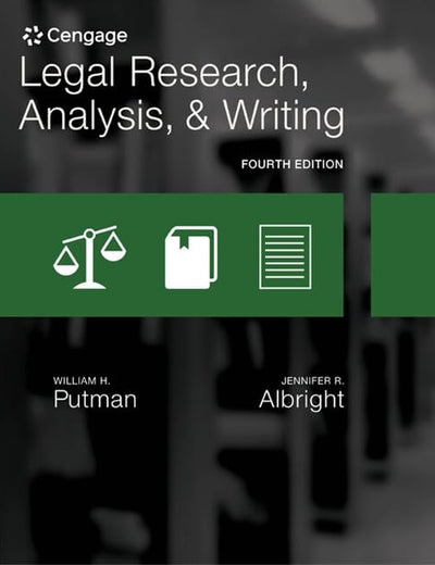 Legal Research, Analysis, and Writing