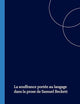 La souffrance portée au langage dans la prose de Samuel Beckett (Faux Titre, 266) (French Edition)