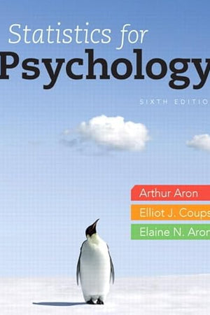 Statistics for Psychology, 6th Edition