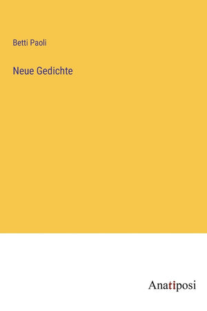 Neue Gedichte (German Edition)