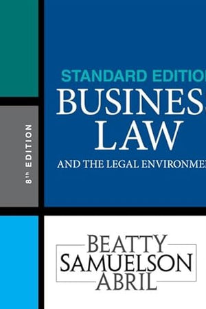 Business Law and the Legal Environment, Standard Edition (MindTap Course List)