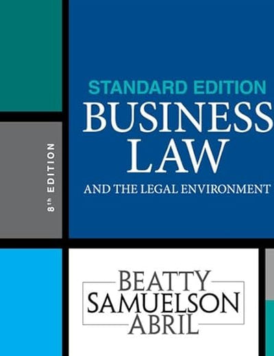 Business Law and the Legal Environment, Standard Edition (MindTap Course List)