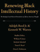 Renewing Black Intellectual History: The Ideological and Material Foundations of African American Thought