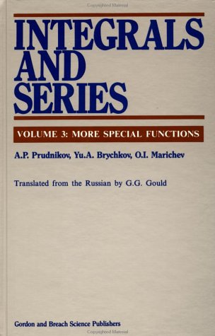 Integrals Series: More Special Functions