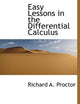 Easy Lessons in the Differential Calculus