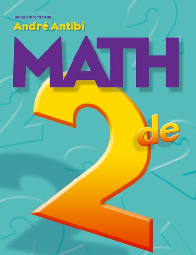 Math 2e Programme 2000 (French Edition)