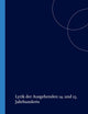 Lyrik der Ausgehenden 14. und 15. Jahrhunderts (Chloe, 1) (German Edition)