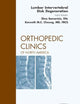 Lumbar Intervertebral Disc Degeneration, An Issue of Orthopedic Clinics (Volume 42-4) (The Clinics: Orthopedics, Volume 42-4)
