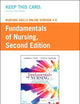Nursing Skills Online Version 4.0 for Fundamentals of Nursing (Access Card)