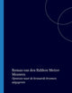 Roman van den Riddere metter Mouwen (Samenleving, Criminaliteit & Strafrechtspleging) (Dutch Edition)