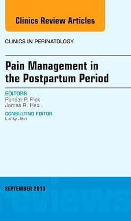 Pain Management in the Postpartum Period, An Issue of Clinics in Perinatology (Volume 40-3) (The Clinics: Internal Medicine, Volume 40-3)