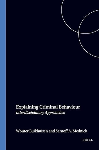Explaining Criminal Behaviour: Interdisciplinary Approaches