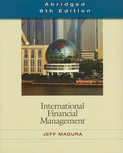 International Financial Management, Abridged Edition (with World Map)