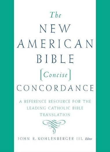 The New American Bible Concise Concordance