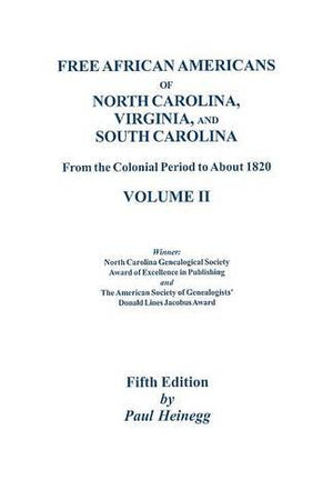 Free African Americans. 5th Ed. Vol. II