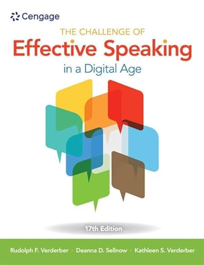 The Challenge of Effective Speaking in a Digital Age (MindTap Course List)
