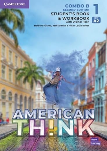 Think Level 1 Student's Book and Workbook with Digital Pack Combo B American English