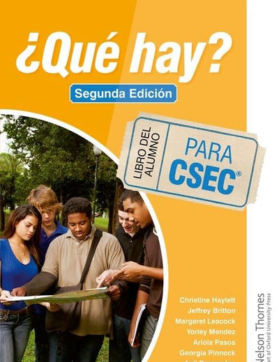 ?Que hay? Libro del Alumno para CSEC Second Edition