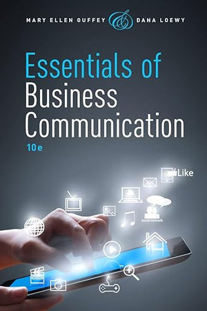 Essentials of Business Communication (with Premium Website, 1 term (6 months) Printed Access Card) (MindTap Course List)