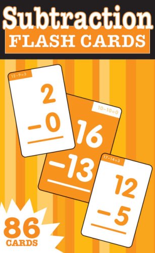 Subtraction (Flash Kids Flash Cards)