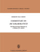 Commentary on De Grammatico: The Historical-Logical Dimensions of a Dialogue of St. Anselm’s