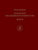 Geschichte des arabischen Schrifttums, Band II: Poesie. Bis ca. 430 H (German Edition)