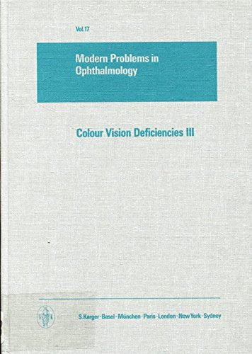 Colour Vision Deficiencies III