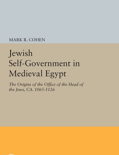 Jewish Self-Government in Medieval Egypt: The Origins of the Office of the Head of the Jews, ca. 1065-1126 (Princeton Studies on the Near East)