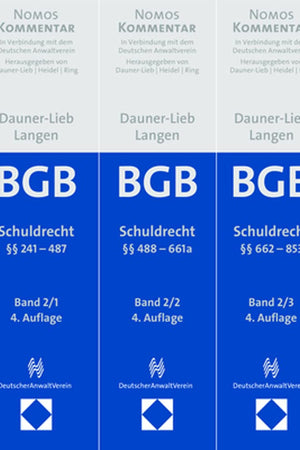 Burgerliches Gesetzbuch: Schuldrecht Band 2 (2) (German Edition)
