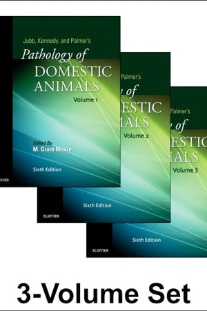 Jubb, Kennedy & Palmer's Pathology of Domestic Animals: 3-Volume Set