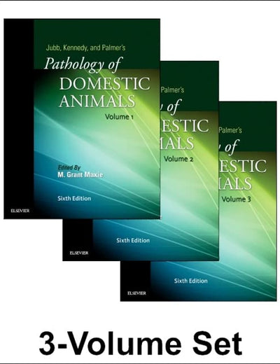 Jubb, Kennedy & Palmer's Pathology of Domestic Animals: 3-Volume Set