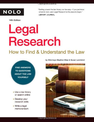 Legal Research: How to Find & Understand the Law