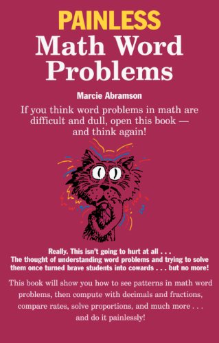 Painless Math Word Problems (Barron's Painless Series) (Turtleback School & Library Binding Edition)
