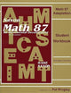 Math 87 Adaptation: Student Workbook (Saxon Math 8/7)